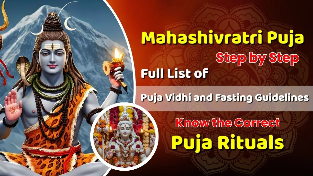 Mahashivratri Pooja Rituals and Fasting Rules: Step-by-Step Guide